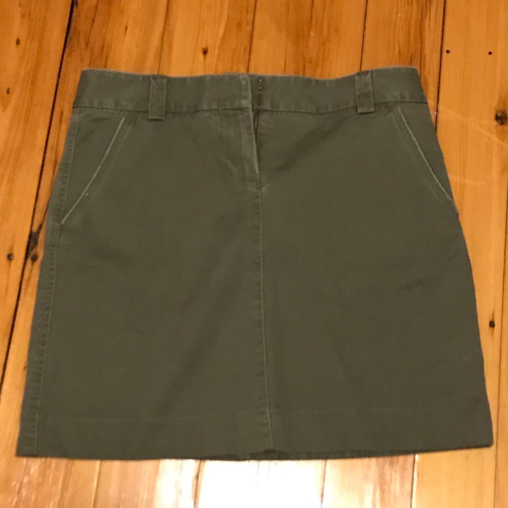 J. Crew casual skirt, size 6